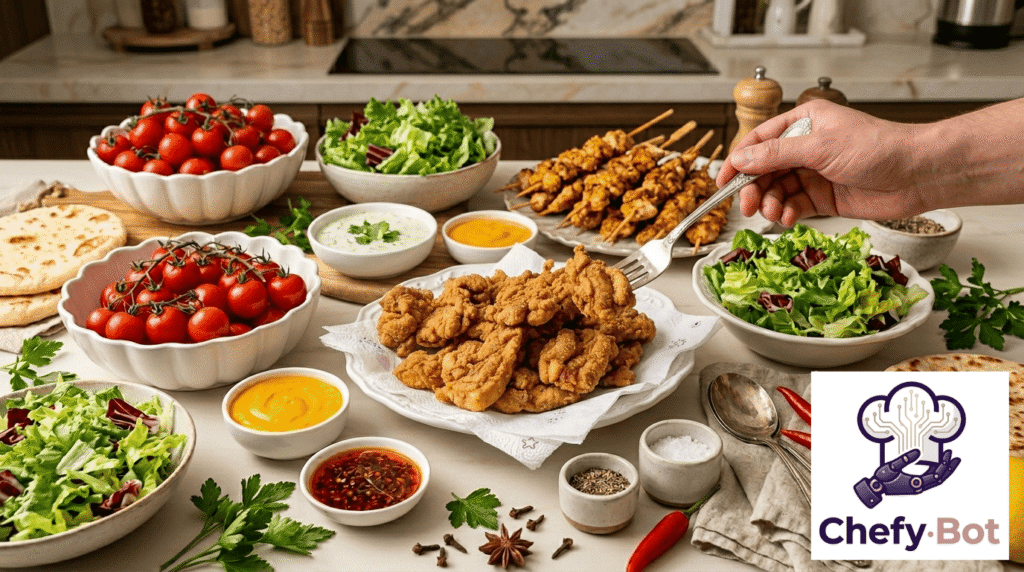 يعتبر تتبيل الدجاج هو أهم خطوة للحصول على دجاج مقلي بطعم مميز.