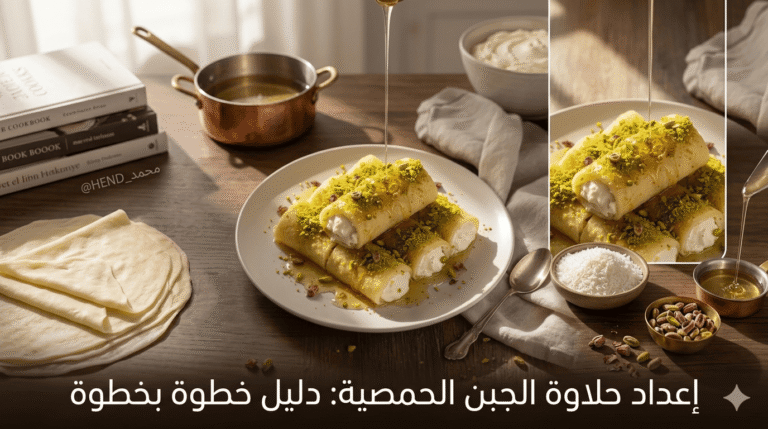 حلاوة الجبن الحمصية الشامية